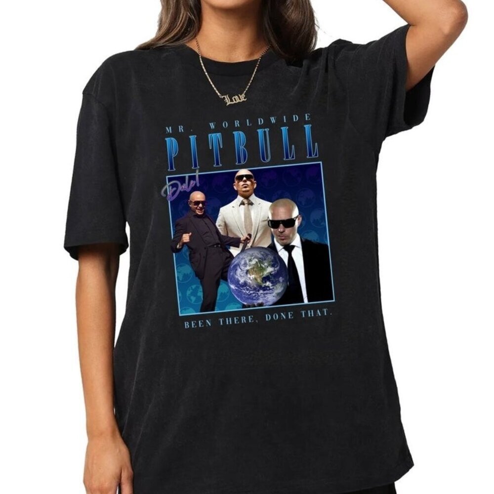 Mr Worldwide Retro Aesthetic Inpsired Tee